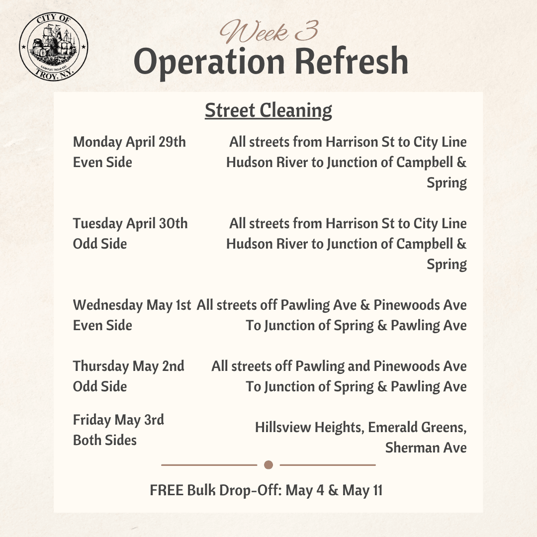 Street cleaning week 3