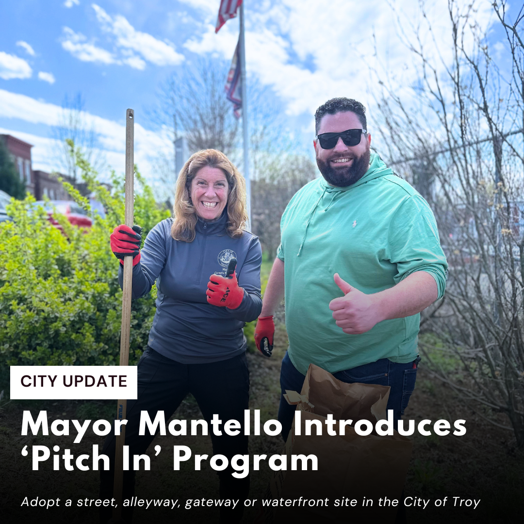 Pitch in announcement