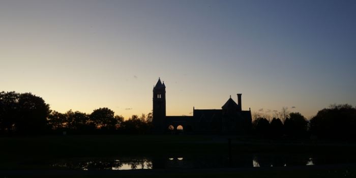 Oakwood Cemetery at Sunset