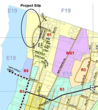2nd Avenue Apartments Proposal Map